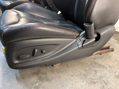 2015 Chevrolet SS Sedan Front and Rear Black Leather Seats OEM