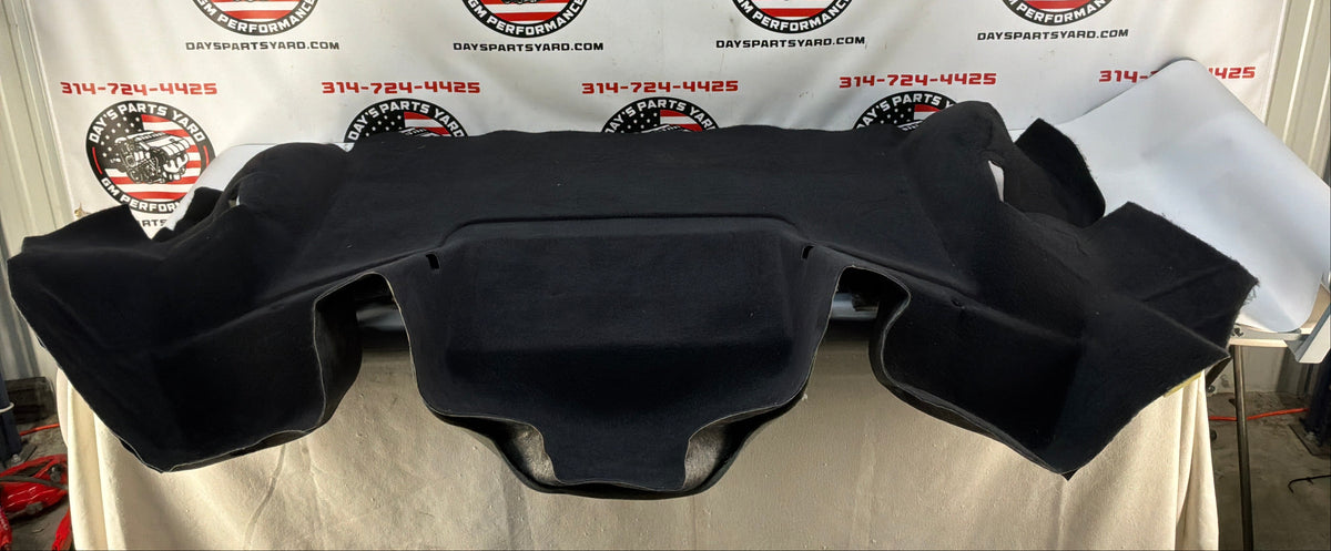 2002 Chevy C5 Corvette Convertible Rear Trunk Carpet Panel OEM
