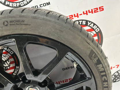 2012 Cadillac CTS-V 19x10.5 Factory OEM Rear Wheel Rim & Tire