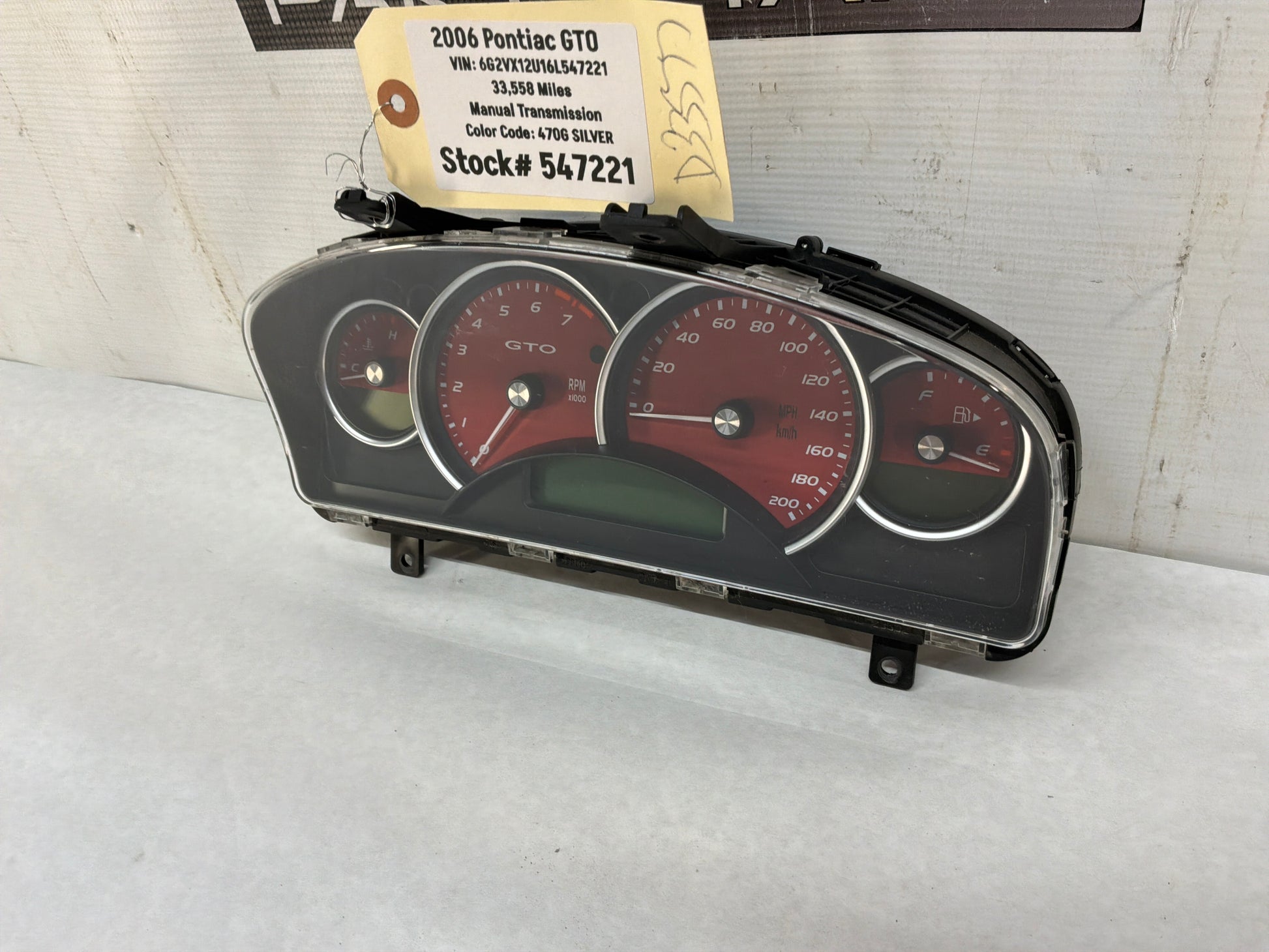Speedometer - Day's Parts Yard