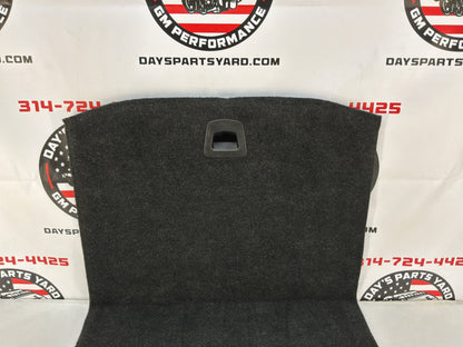 2016 Cadillac CTS-V Trunk Spare Tire Cover Carpet OEM
