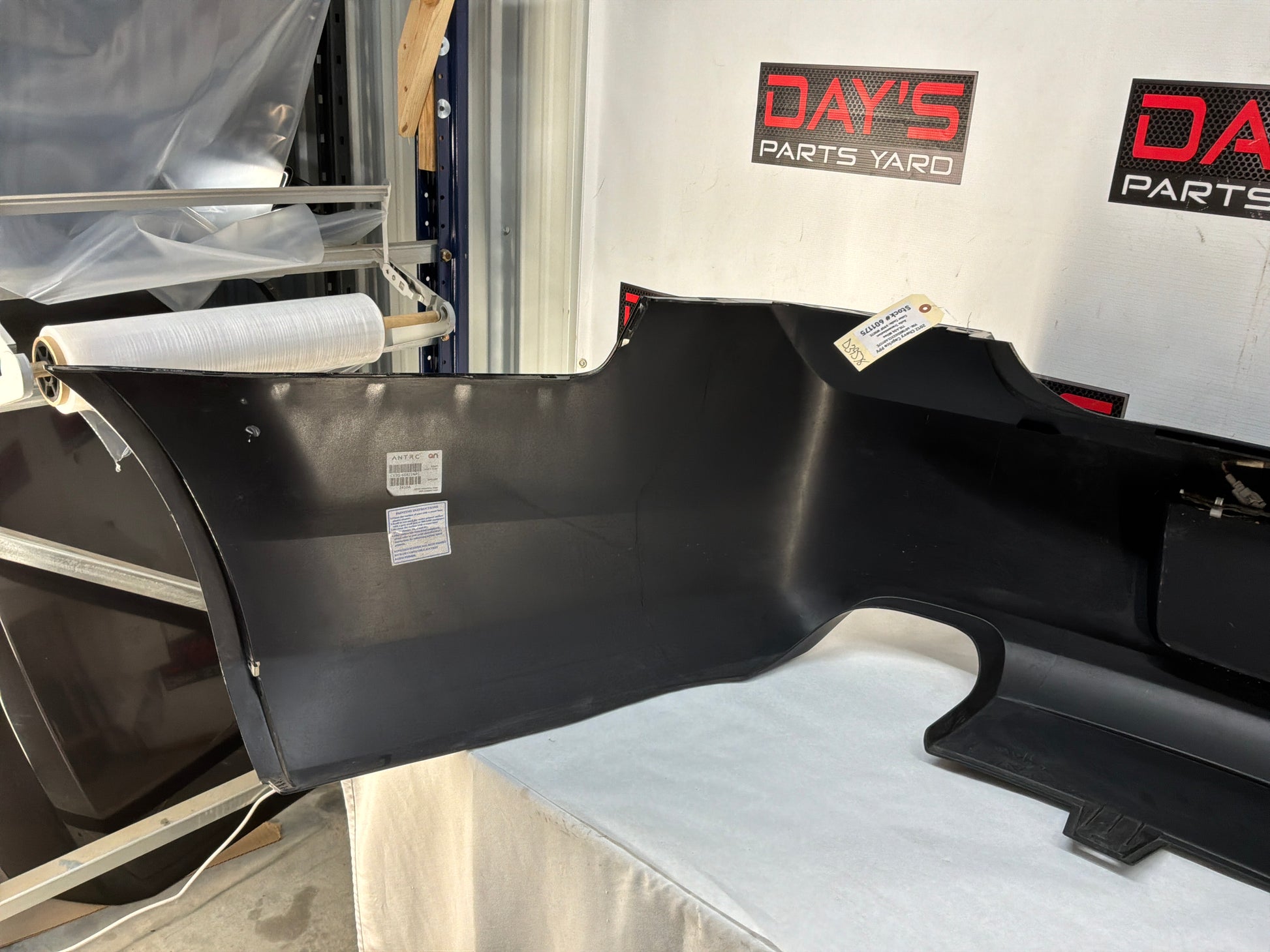 2012 Chevy Caprice PPV Rear Bumper Black OEM - Day's Parts Yard