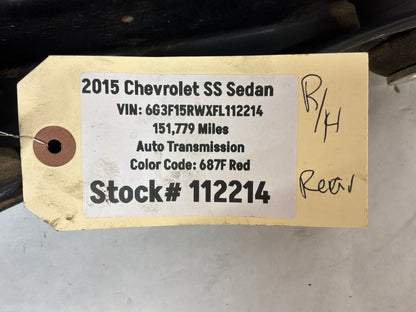 2015 Chevy SS Sedan RH Passenger Rear Suspension Lower Control Arm OEM