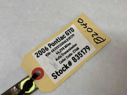 2006 Pontiac GTO Transmission Shifter Linkage Rod OEM