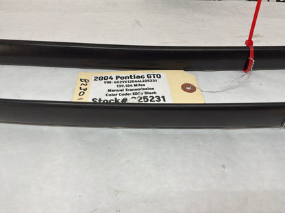 2004 Pontiac GTO RH & LH Roof Panel Joint Finish Trim Molding OEM
