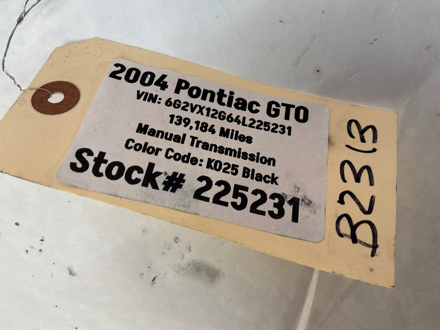 2004 Pontiac GTO RH Passenger Window Regulator w/ Motor OEM