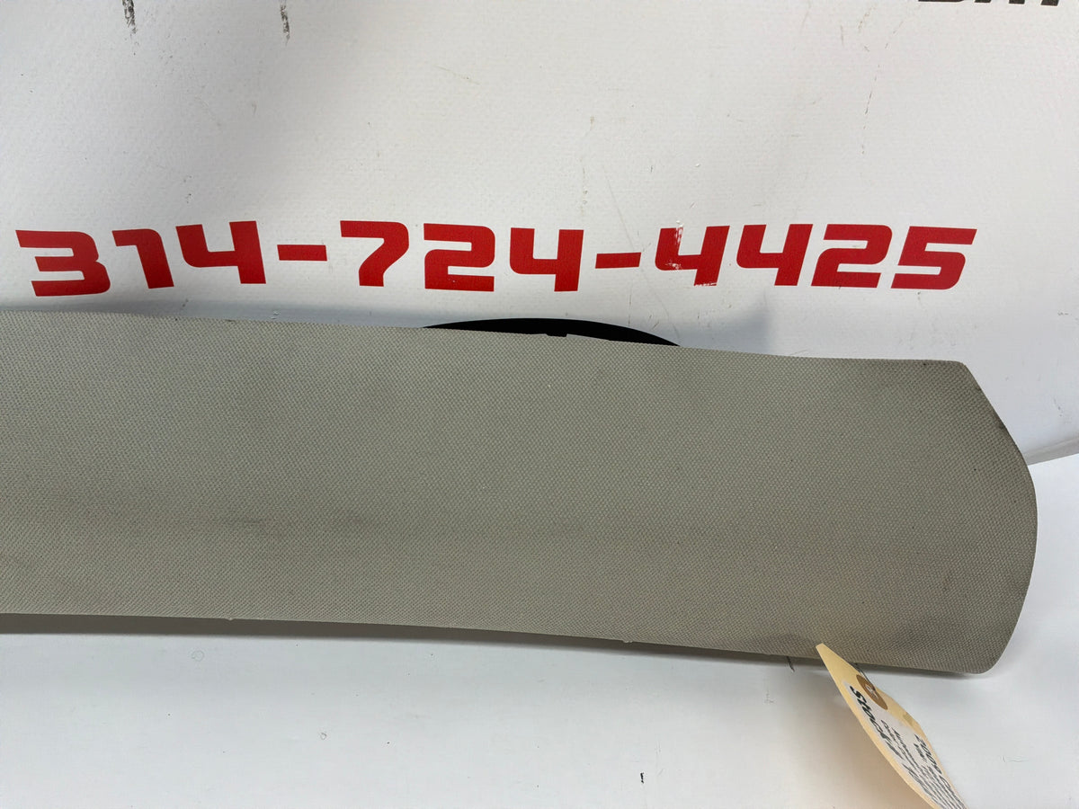 2009 Cadillac CTS-V RH & LH Interior A Pillar Windshield Trim Molding Panel OEM Light Titnum