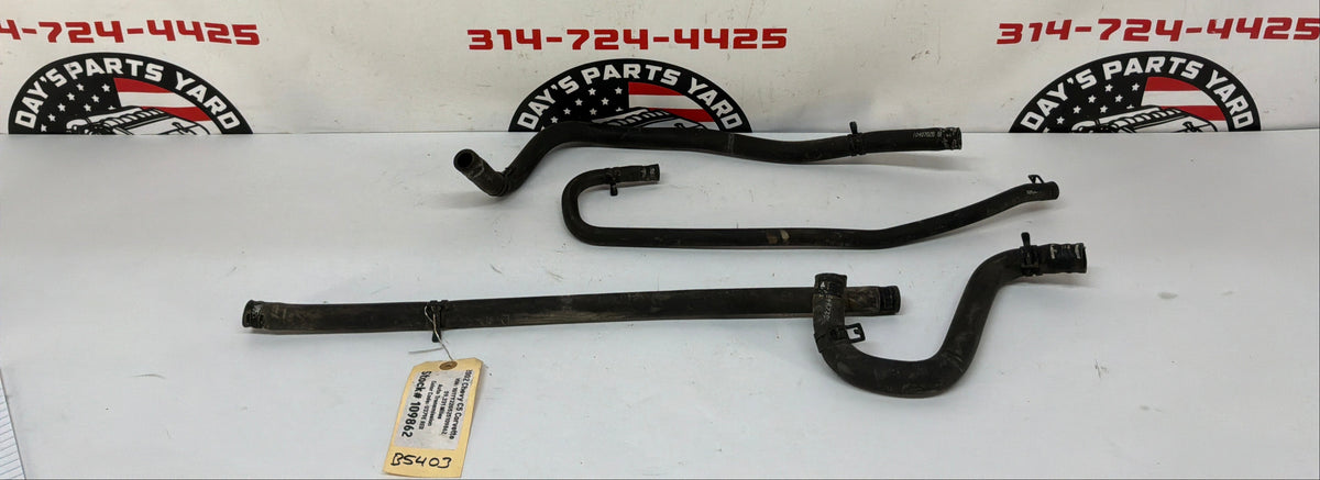 2002 Chevy C5 Corvette Heater Coolant Water Hoses Lines OEM