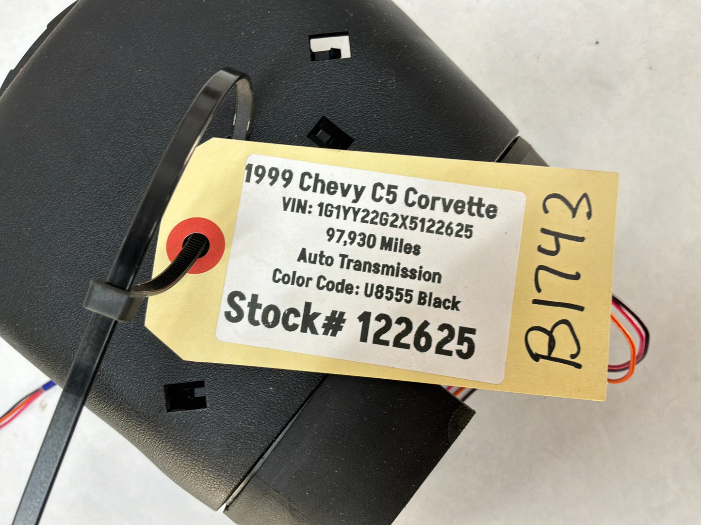 1999 Chevy C5 Corvette Complete Steering Column Cover OEM