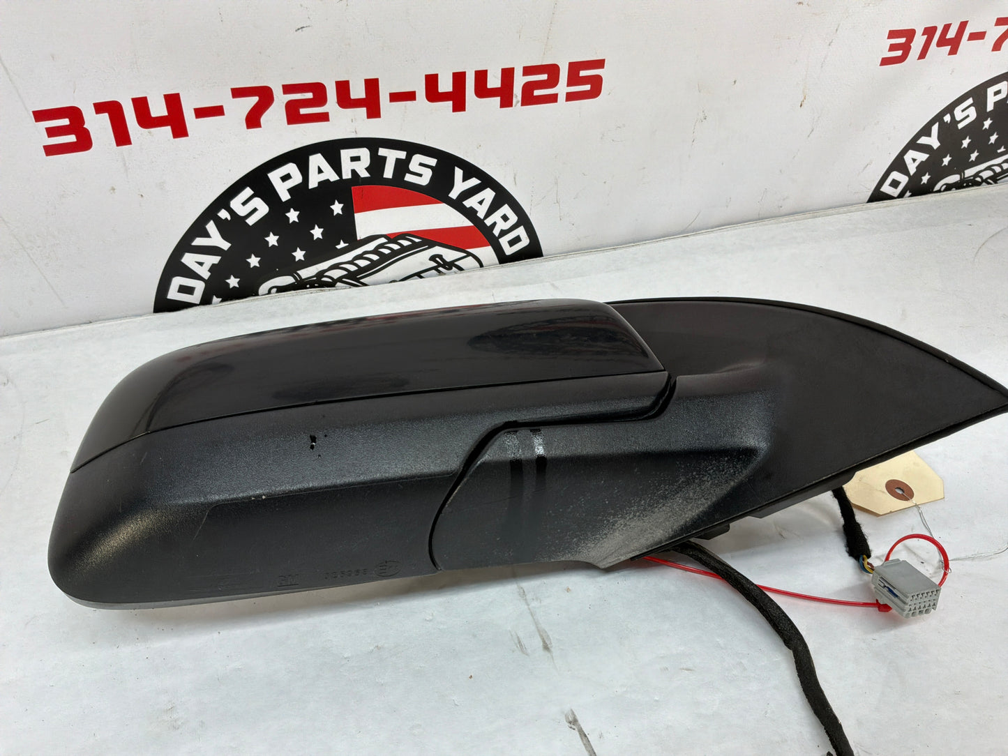 2014 Chevy Caprice PPV RH Passenger Exterior Mirror Black OEM