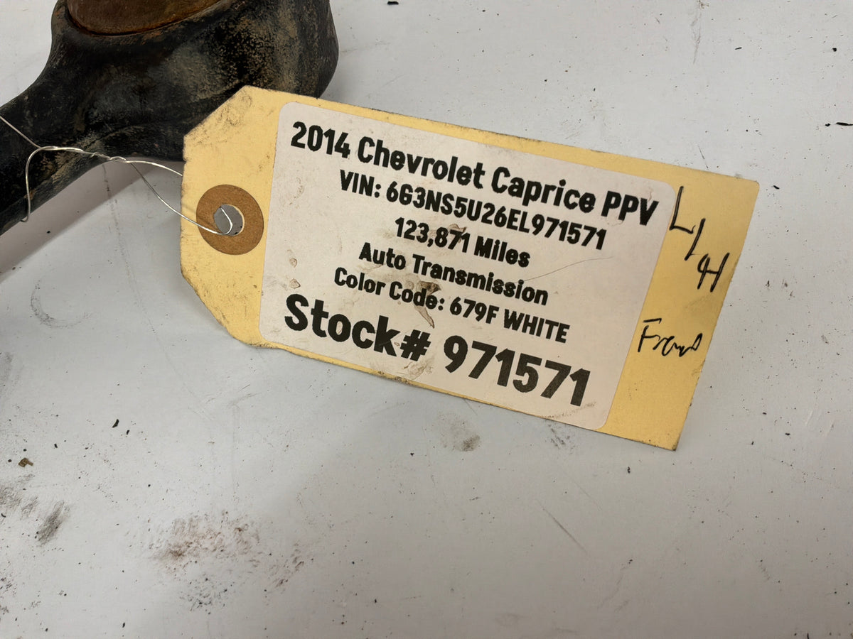 2014 Chevy Caprice PPV LH Driver Front Lower Control Arm OEM
