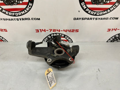 2007 C6 Corvette Convertible RH Passenger Rear Suspension Spindle Knuckle Hub Wheel Bearing OEM