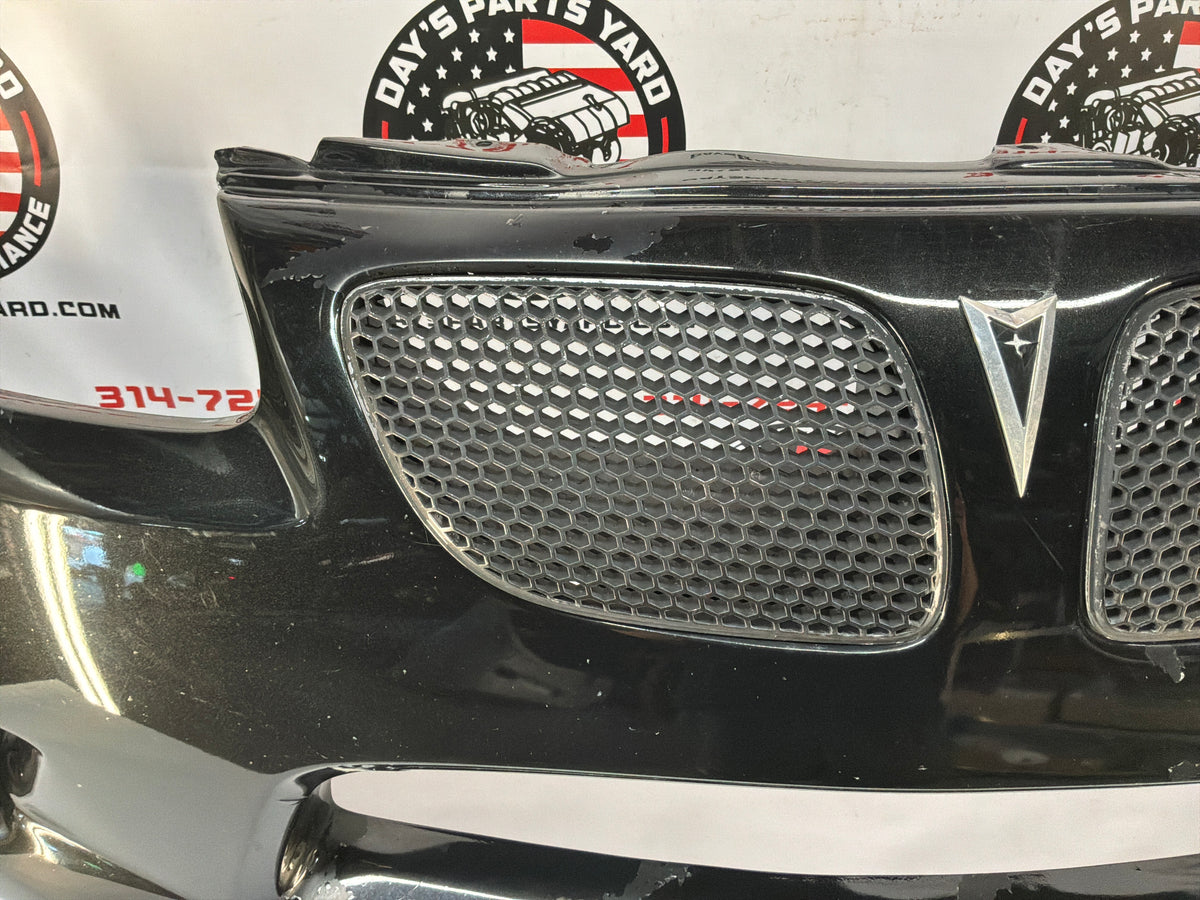 2006 Pontiac GTO Front Bumper Cover Fascia Black OEM