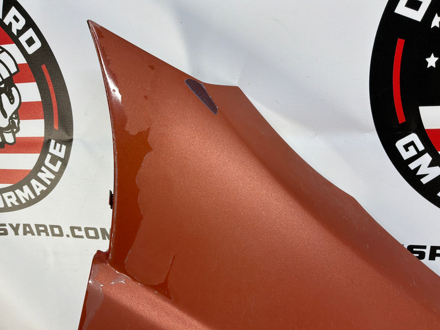 2008 Pontiac G8 Base RH Passenger Front Fender Orange OEM