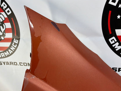 2008 Pontiac G8 Base RH Passenger Front Fender Orange OEM