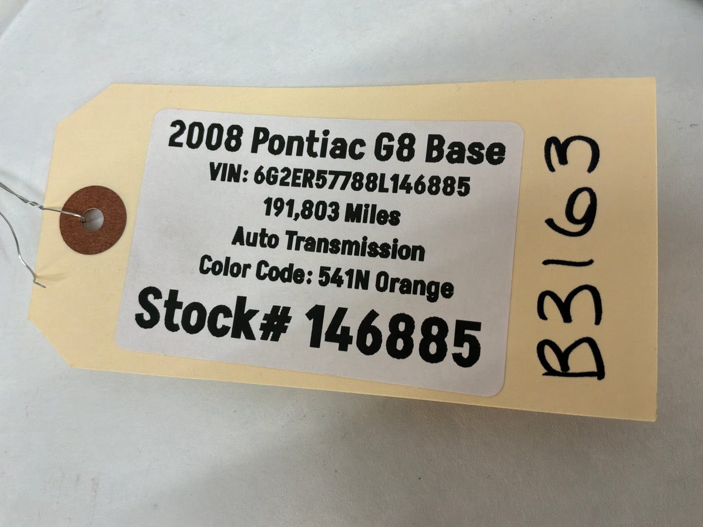 2008 Pontiac G8 Base LH Driver Interior Mirror Bolt Cover OEM