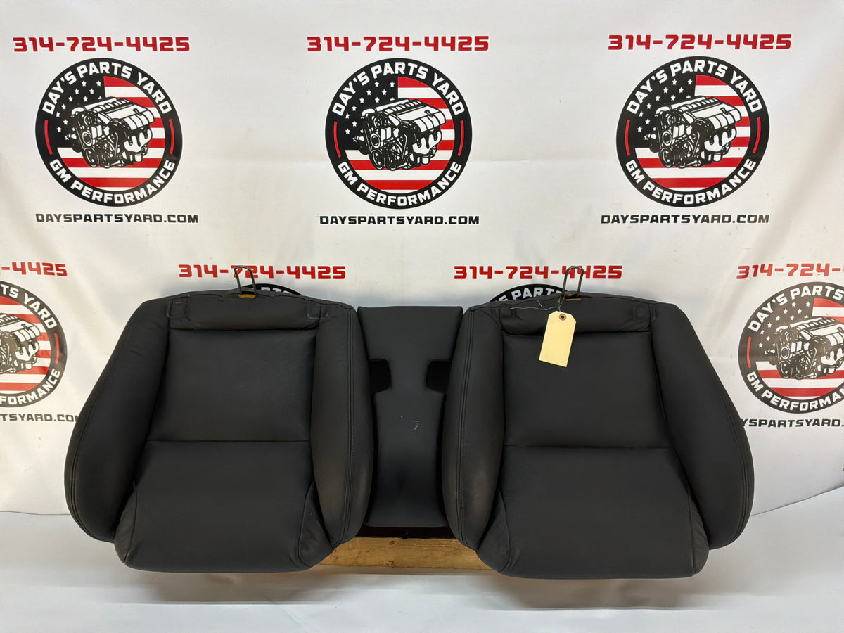 2006 Pontiac GTO Black Leather Front and Rear Seats Set OEM