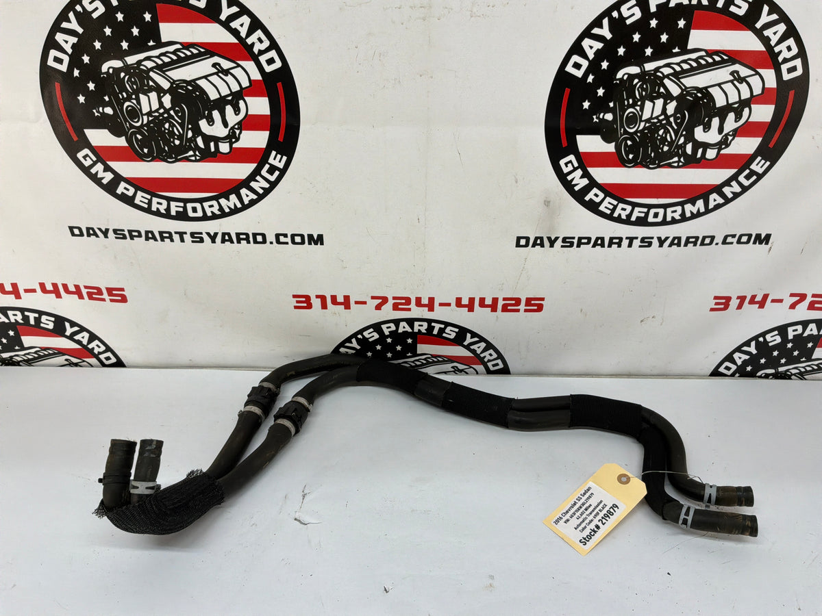 2016 Chevy SS Sedan HVAC Heater Core Hose Lines Tubes OEM