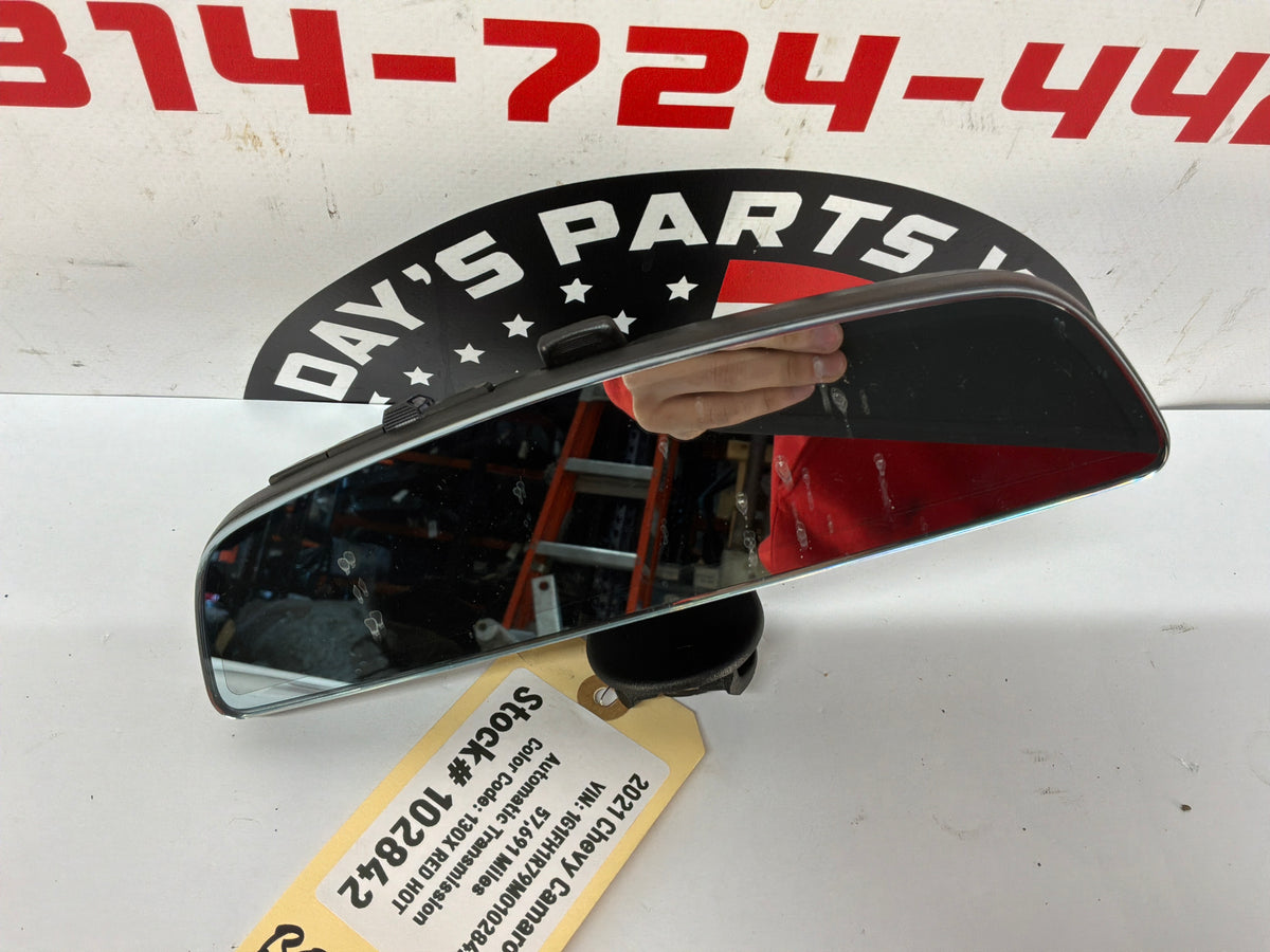 2021 Chevy Camaro SS Rearview Mirror Frameless OEM