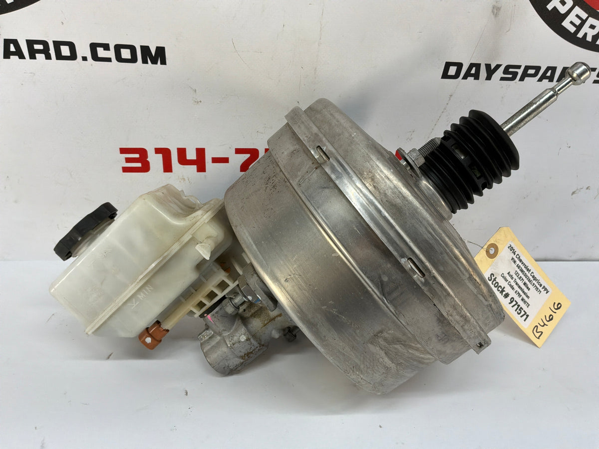 2014 Chevy Caprice PPV Brake Booster w/ Reservoir OEM