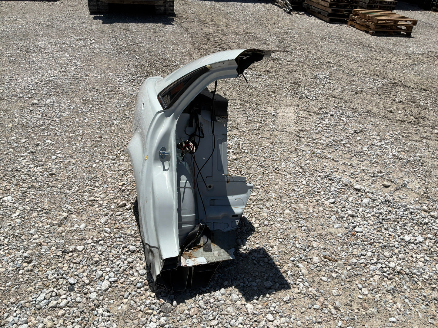 2016 Chevy Caprice PPV RH Passenger Quarter Panel Rear Fender White  OEM