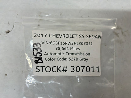 2017 Chevy SS Sedan Trunk Cargo Compartment Light Lamp OEM