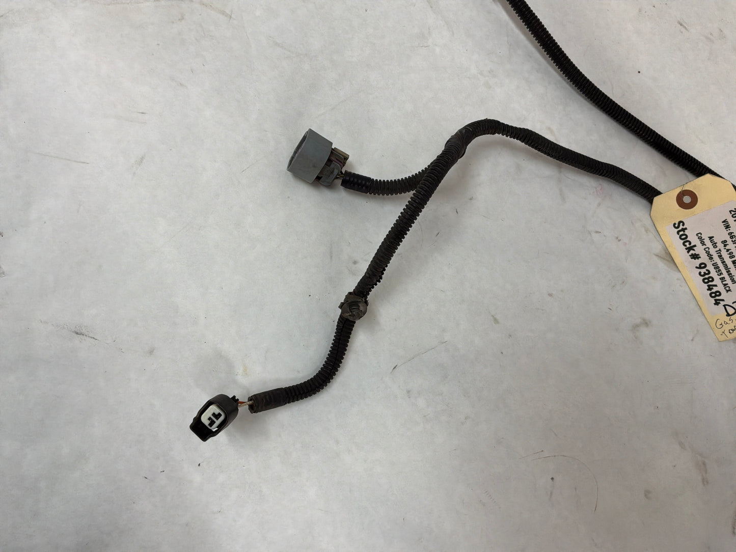 2014 Chevy SS Sedan Fuel Gas Tank Wire Wiring Harness OEM - Day's Parts Yard