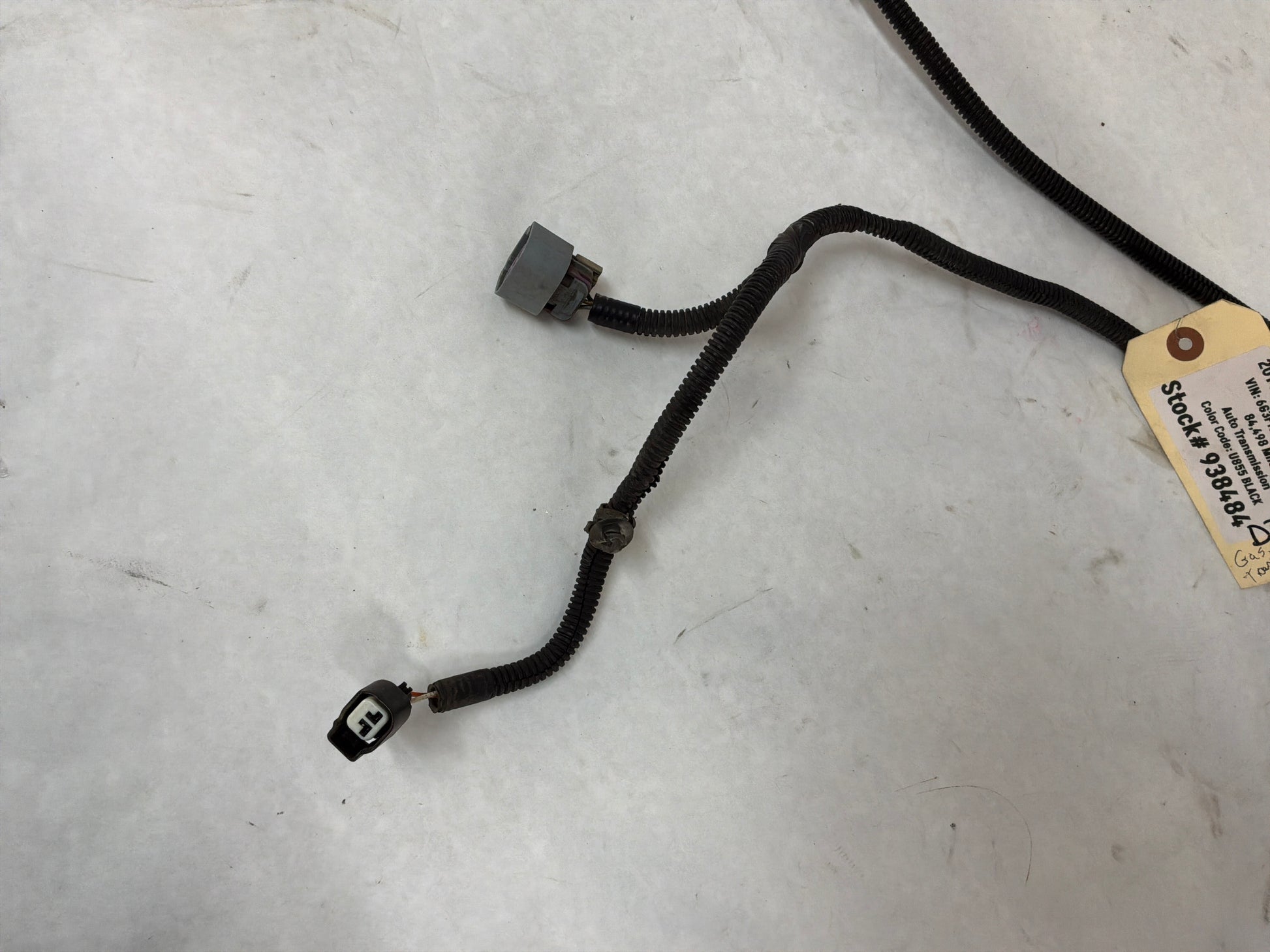 2014 Chevy SS Sedan Fuel Gas Tank Wire Wiring Harness OEM - Day's Parts Yard