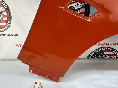 2008 Pontiac G8 Base RH Passenger Front Fender Orange OEM