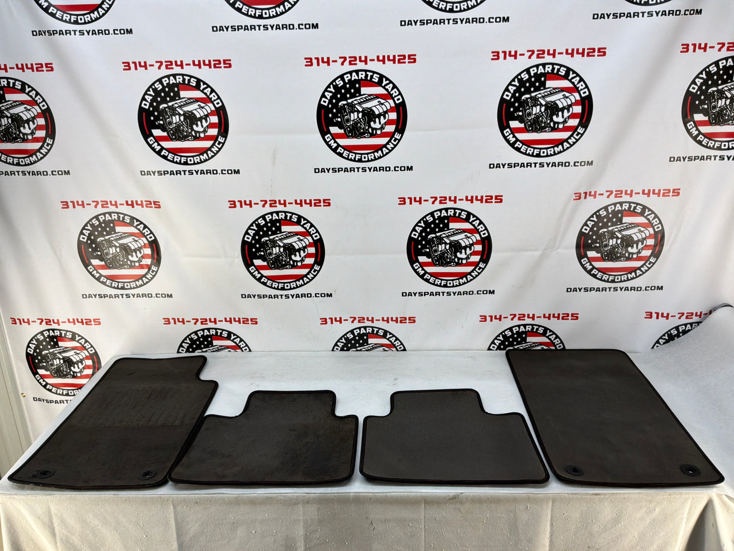 2016 Chevy SS Sedan Front and Rear Floor Mats Set OEM