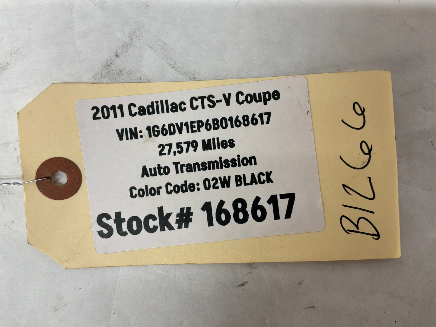 2011 Cadillac CTS-V Coupe Shifter Knob OEM