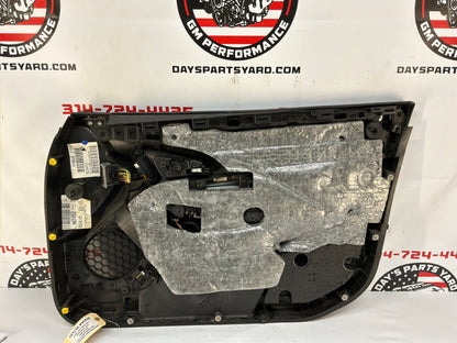 2014 Chevy Caprice PPV LH Driver Front Interior Door Panel Trim OEM
