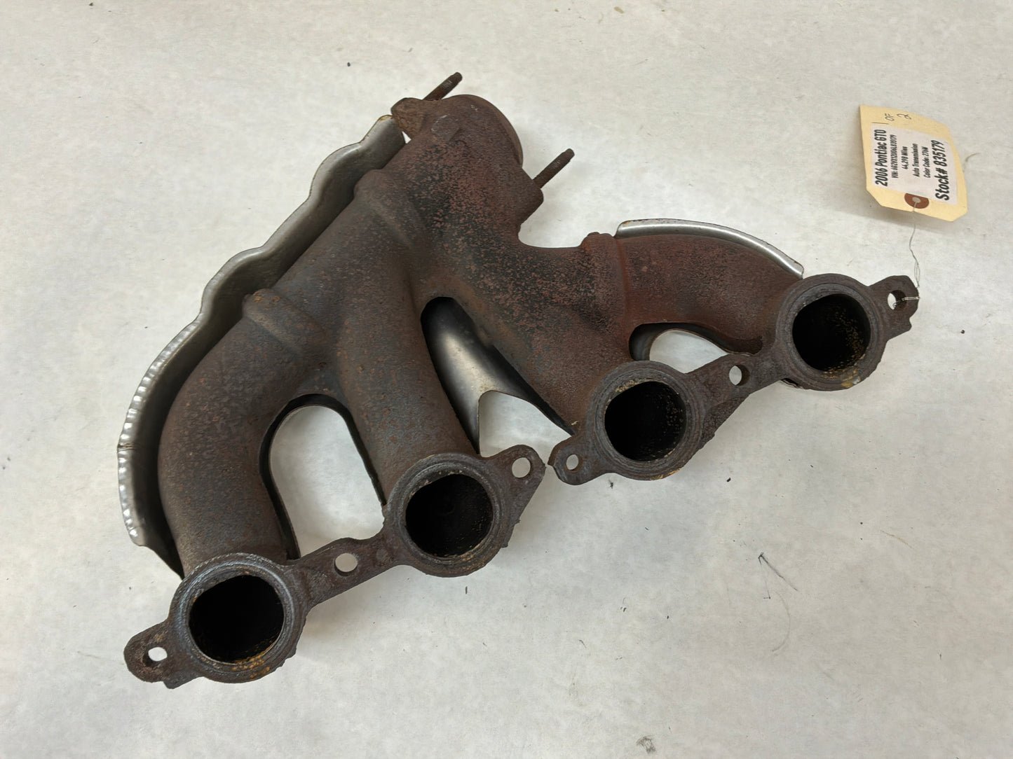 2006 Pontiac GTO Factory OEM Exhaust Manifold Set OEM