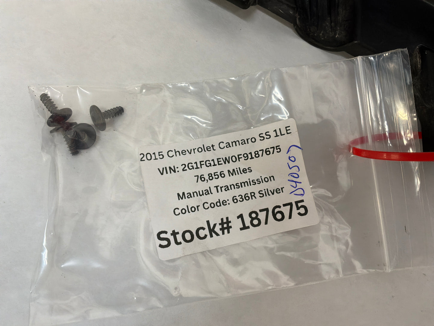 2015 Chevrolet Camaro SS 1LE RH Passenger Headlight Head Light Bumper Bracket Guide OEM