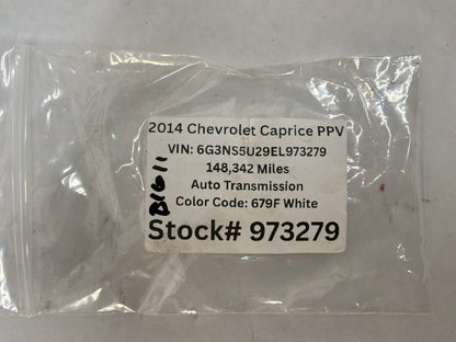 2014 Chevy Caprice PPV Negative Terminal Ground Box Block OEM