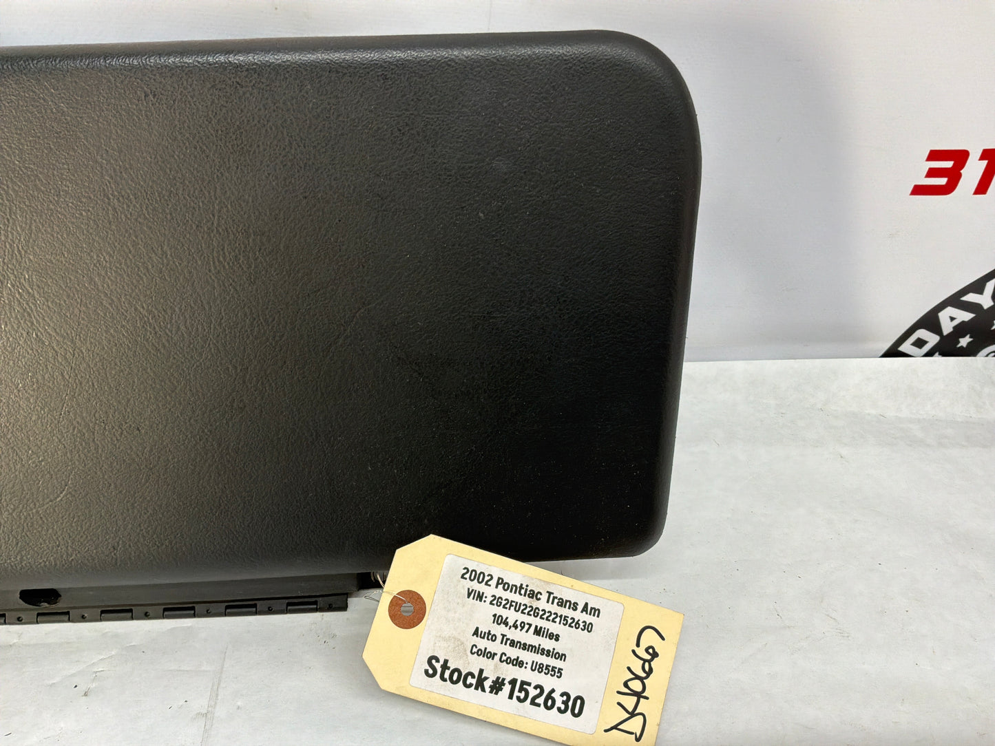 2002 Pontiac Trans Am WS6 Glove Box Compartment OEM