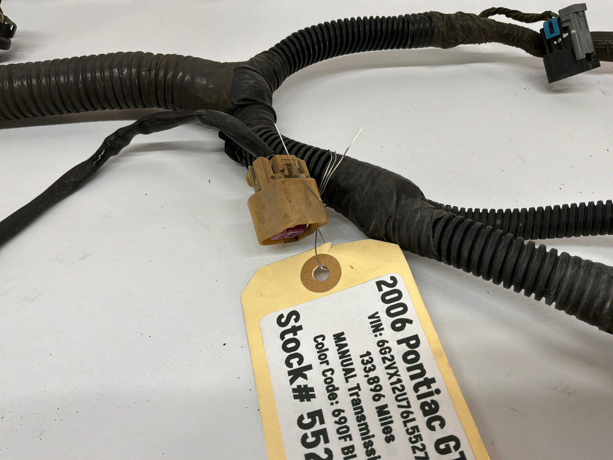 2006 Pontiac GTO Engine Motor Manual Transmission Wire Wiring Harness OEM