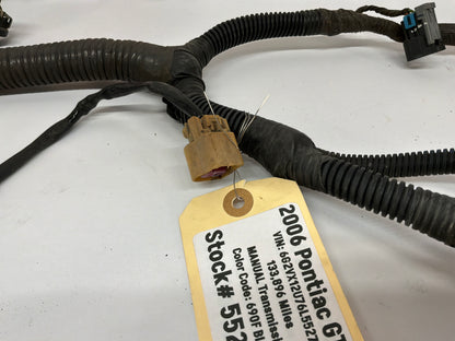 2006 Pontiac GTO Engine Motor Manual Transmission Wire Wiring Harness OEM
