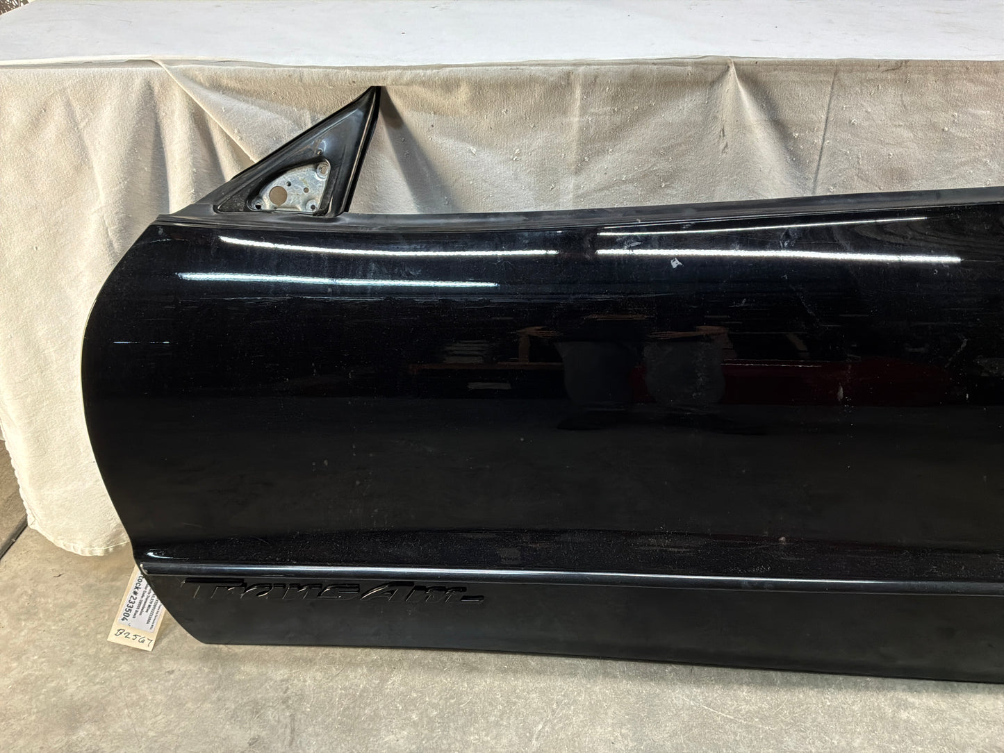 1999 Pontiac Firebird Trans Am Formula WS6 LH Driver Exterior Door Black OEM