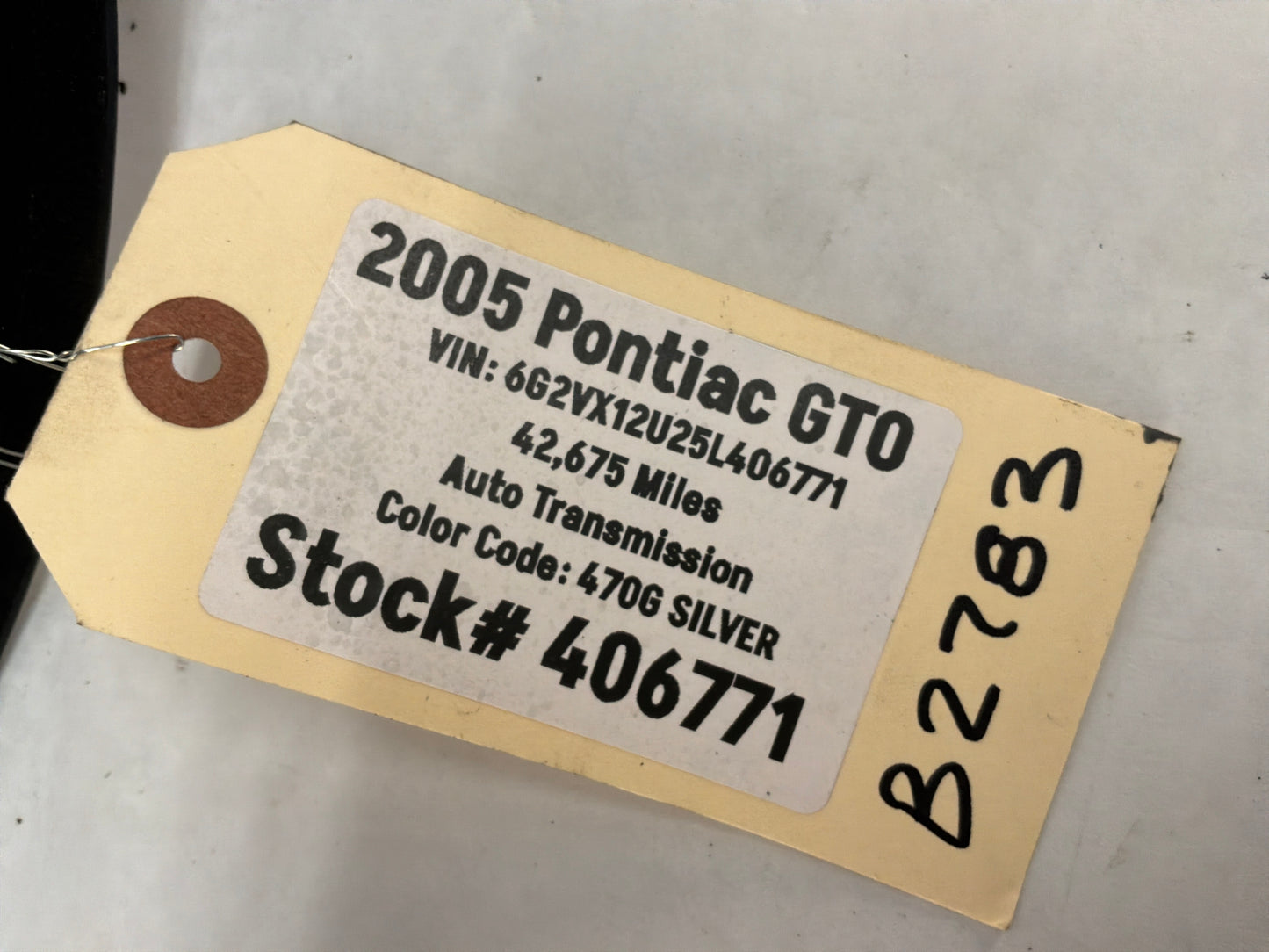 2005 Pontiac GTO Instrument Speedometer Gauge Cluster Bezel Trim Panel OEM
