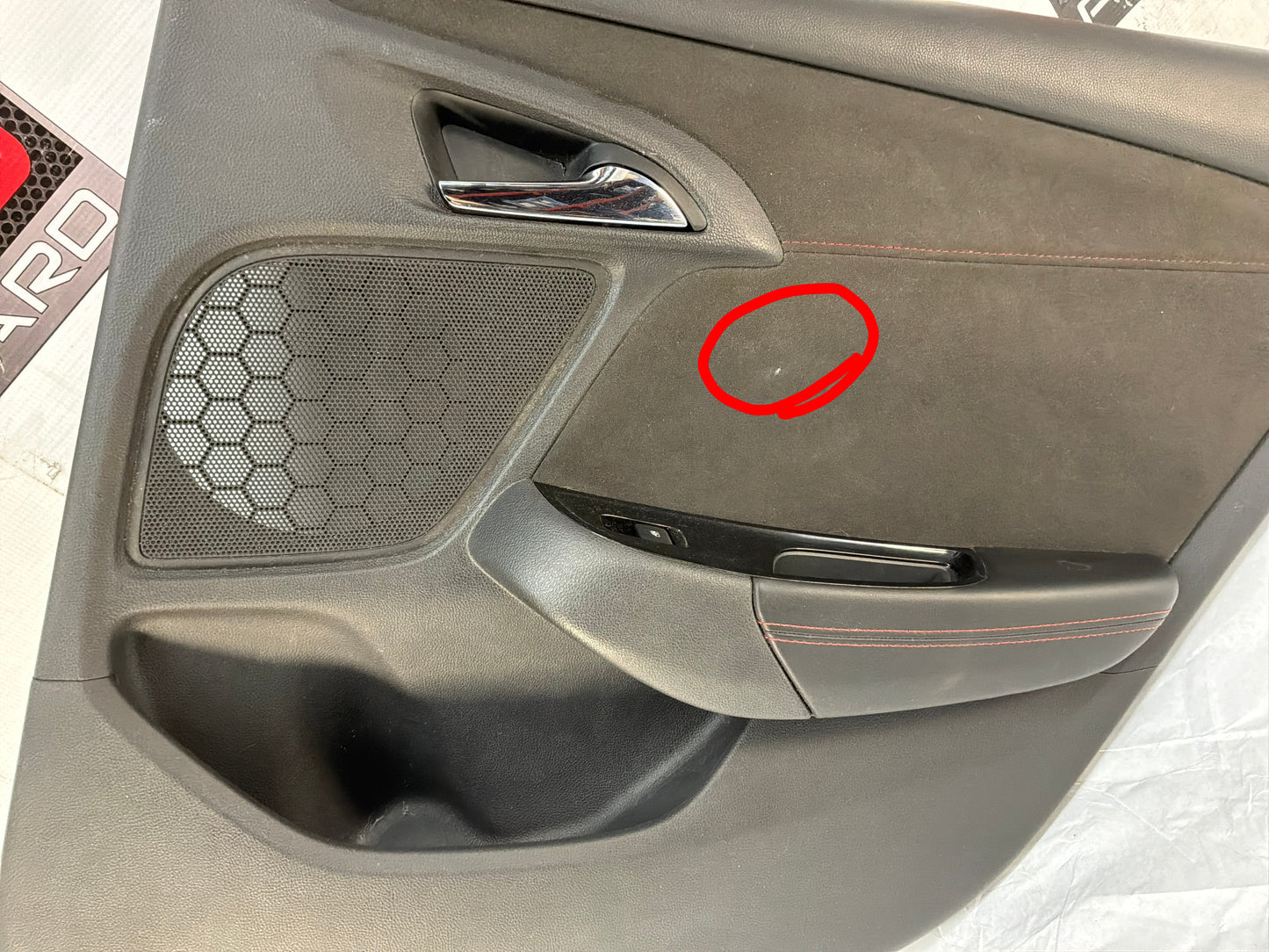 2016 Chevy SS Sedan RH Passenger Rear Interior Door Panel Trim OEM