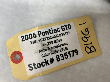 2006 Pontiac GTO Engine Motor Auto Transmission Wire Wiring Harness OEM