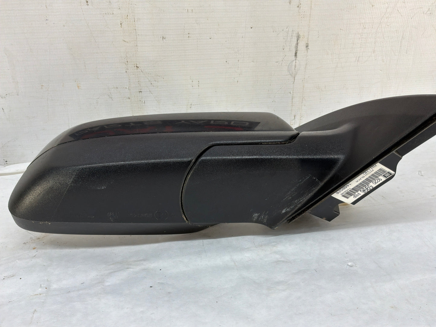 2008 Pontiac G8 GT RH Passenger Exterior Out Side Mirror Black OEM