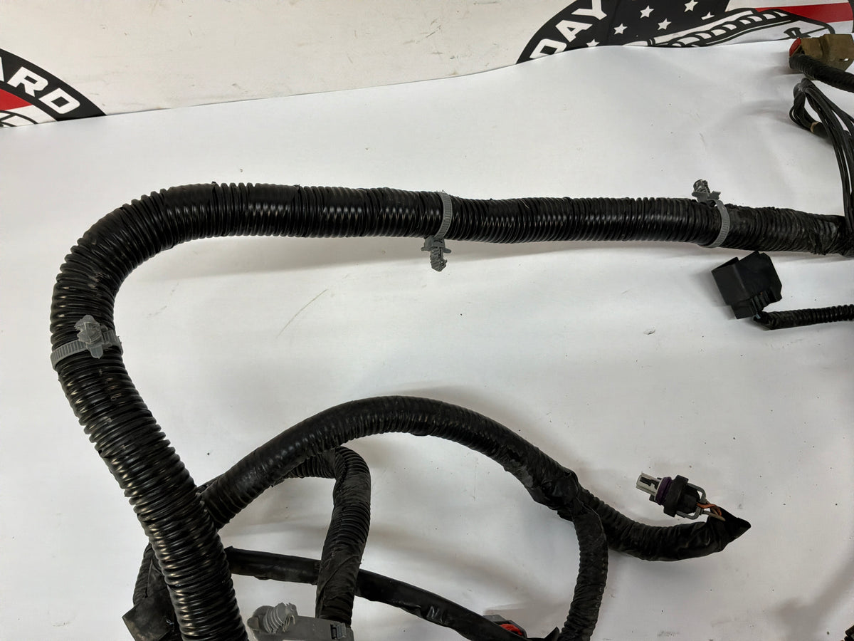 2013 Chevy Camaro ZL1 Engine Bay Head Lamp Light Firewall Wire Wiring Harness OEM