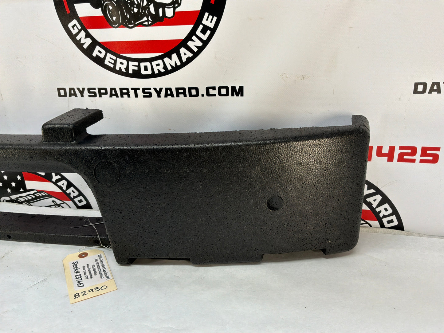 2016 Chevy Caprice PPV Rear Bumper Impact Foam Energy Absorber OEM