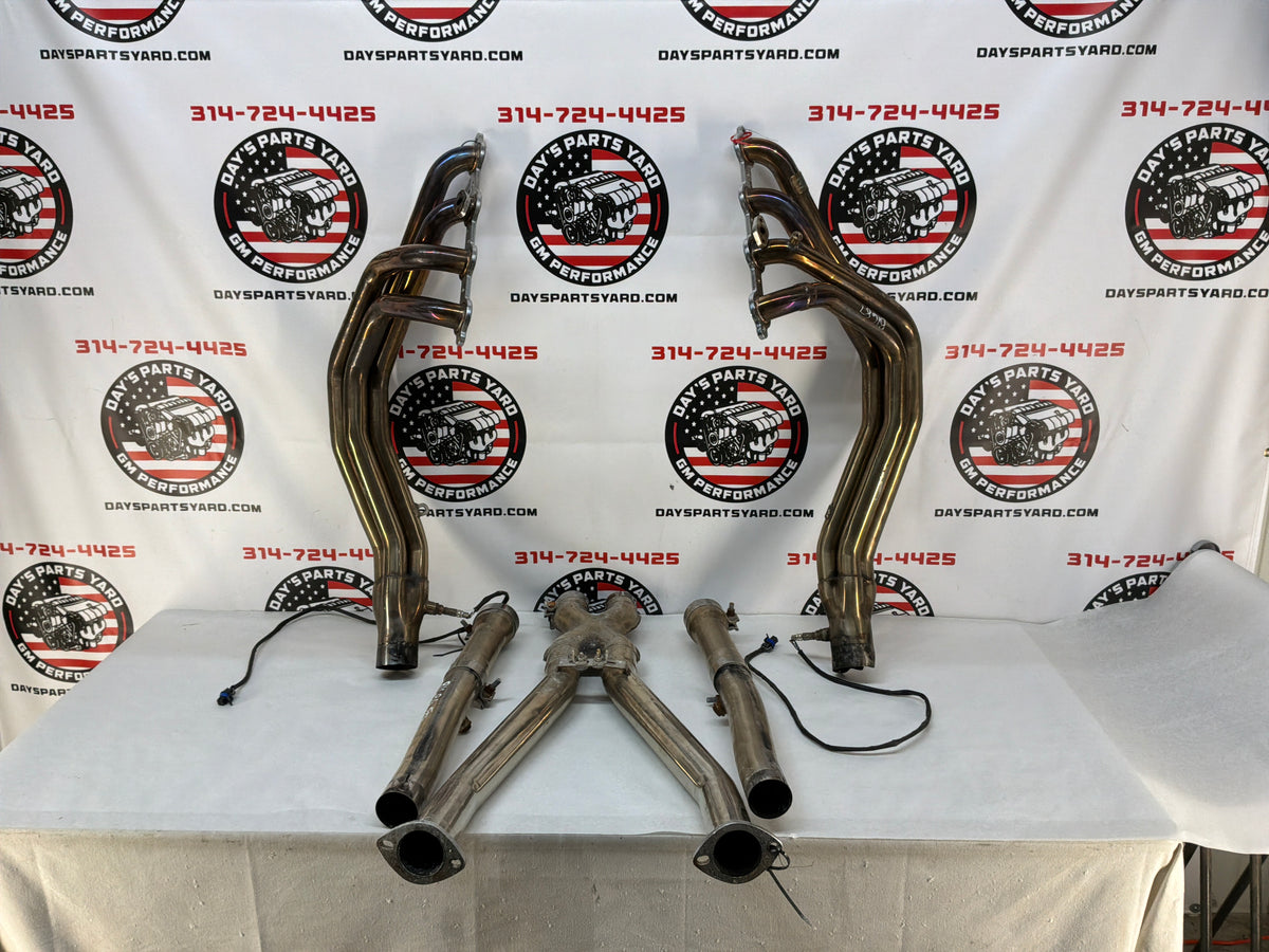 1999 Chevy C5 Corvette LG Motorsports Long Tube Exhaust Headers X Pipe