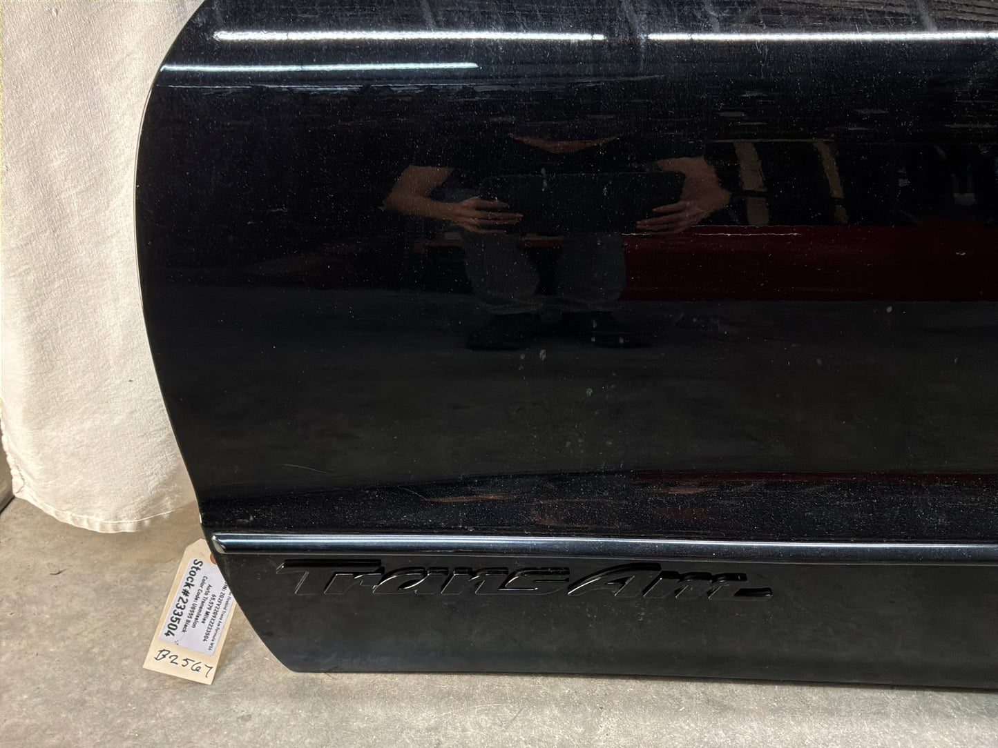 1999 Pontiac Firebird Trans Am Formula WS6 LH Driver Exterior Door Black OEM