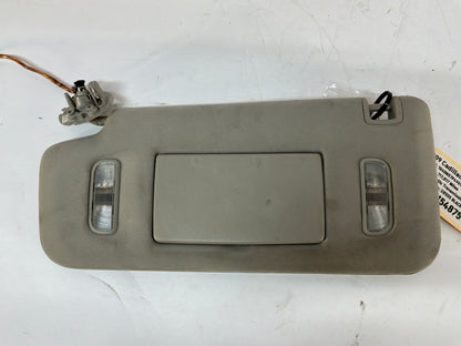 2009 Cadillac CTS-V RH & LH Sunvisor Sun Visor Shade Set w/ Clips OEM Light Titanum