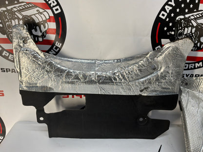 2014 Chevy SS Sedan Firewall Transmission Tunnel Heat Shield Felt Covers OEM