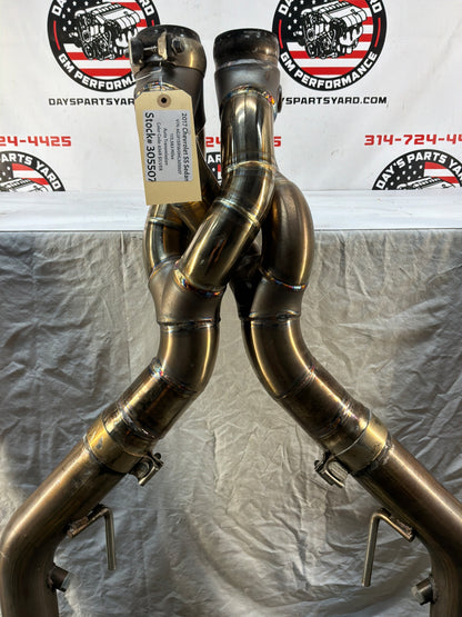 2014-2017 Chevy SS Sedan American Racing Long Tube Headers w/ X Z Pipe Exhaust